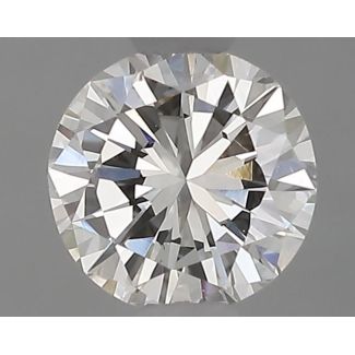 0.46 Carat Round H VS1 GD IGI Natural Diamond