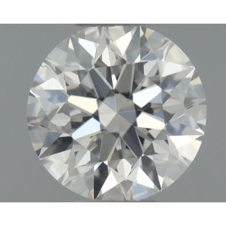 0.3 Carat Round F SI1 EX GIA Natural Diamond