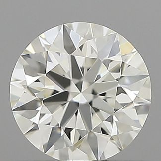 0.42 Carat Round H IF EX IGI Natural Diamond