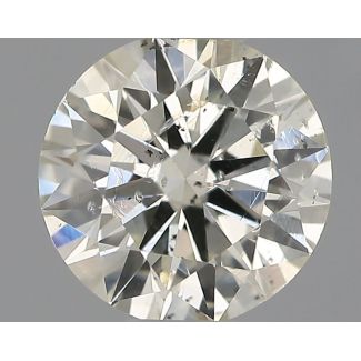 0.42 Carat Round I SI2 EX VG IGI Natural Diamond