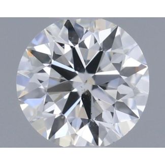 0.3 Carat Round D VS1 EX GIA Natural Diamond