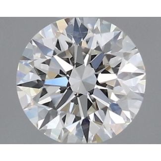 0.36 Carat Round I IF EX GIA Natural Diamond