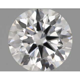 0.5 Carat Round D SI1 VG EX GIA Natural Diamond