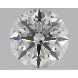 1.0 Carat Round I SI2 EX GIA Natural Diamond