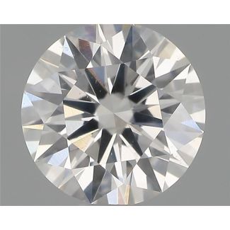 0.56 Carat Round G SI1 EX GIA Natural Diamond