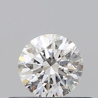 0.35 Carat Round G VVS2 EX GIA Natural Diamond