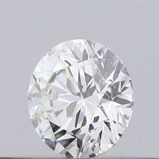 0.22 Carat Round G VVS1 EX GIA Natural Diamond