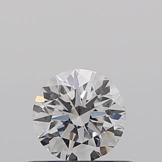 0.40 Carat Round F SI1 EX VG GIA Natural Diamond