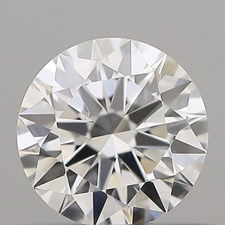 0.42 Carat Round E VS1 EX GIA Natural Diamond