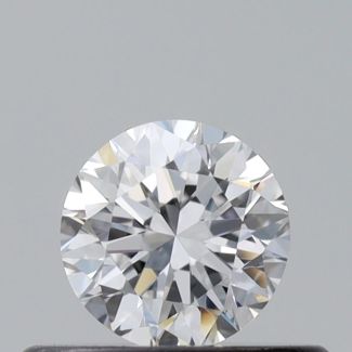 0.3 Carat Round D VVS2 VG EX GIA Natural Diamond