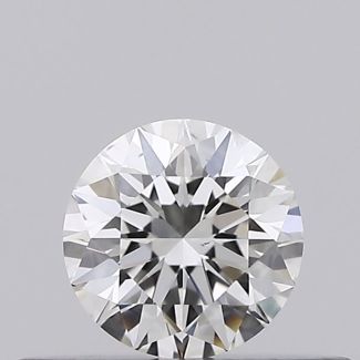 0.23 Carat Round H VS1 EX VG GIA Natural Diamond