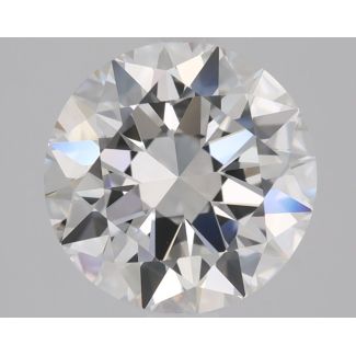 1.4 Carat Round E VVS2 EX GIA Natural Diamond