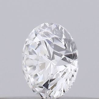 0.18 Carat Round D VS2 EX GIA Natural Diamond