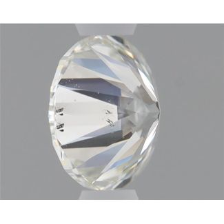 0.71 Carat Round H SI1 GD EX GIA Natural Diamond