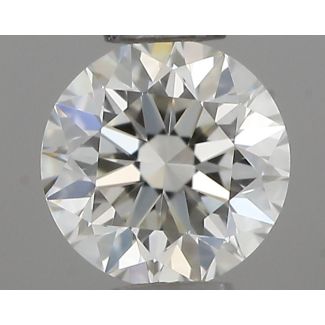 0.3 Carat Round G VVS1 EX IGI Natural Diamond