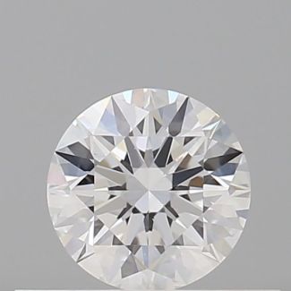 0.37 Carat Round D VVS1 EX GIA Natural Diamond