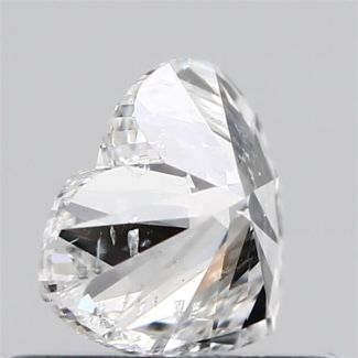 0.50 Carat Heart E SI2 - VG GIA Natural Diamond