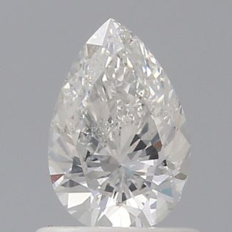 0.70 Carat Pear F SI2 - VG GD GIA Natural Diamond