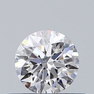 0.35 Carat Round D VS1 EX GIA Natural Diamond