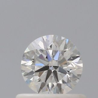 0.50 Carat Round H VS1 EX VG GIA Natural Diamond