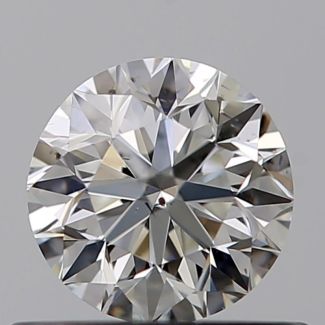 0.47 Carat Round I SI1 VG EX GIA Natural Diamond