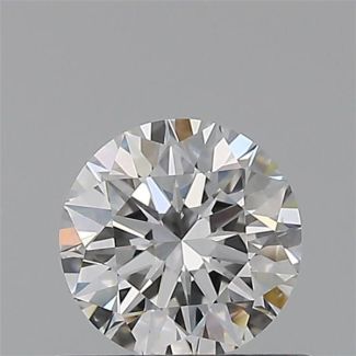 0.50 Carat Round E VS2 EX GIA Natural Diamond