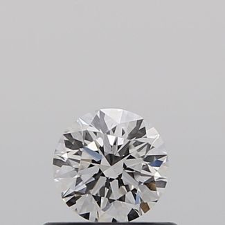 0.42 Carat Round E VS2 EX GIA Natural Diamond