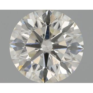 0.8 Carat Round I SI2 EX GIA Natural Diamond