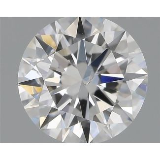 0.50 Carat Round E SI2 EX GIA Natural Diamond