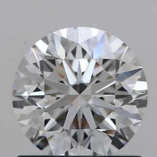 0.77 Carat Round I VS1 EX GIA Natural Diamond