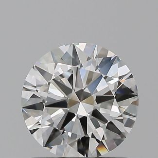 0.9 Carat Round G VVS1 EX GIA Natural Diamond