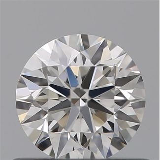 0.51 Carat Round G VS1 EX GIA Natural Diamond