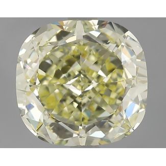 2.27 Carat Cushion Brilliant Faint Yellow VS1 - EX VG GIA Natural Diamond