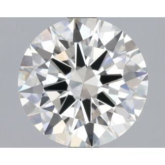 1.5 Carat Round I VVS2 EX GIA Natural Diamond