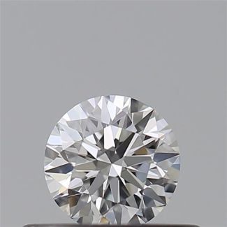 0.31 Carat Round E VVS2 EX IGI Natural Diamond