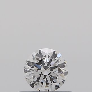 0.31 Carat Round E SI2 EX GIA Natural Diamond