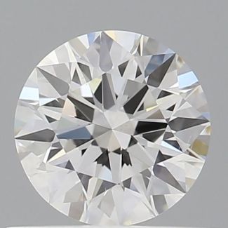 0.5 Carat Round G VS2 EX GIA Natural Diamond