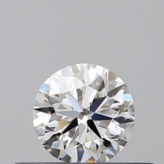 0.3 Carat Round F VVS1 VG EX GIA Natural Diamond