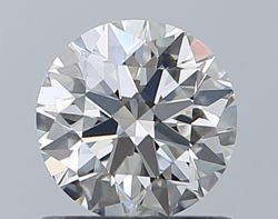 0.8 Carat Round H VS2 EX VG GIA Natural Diamond