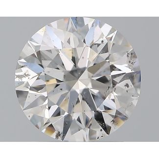 1.5 Carat Round D SI2 EX GIA Natural Diamond