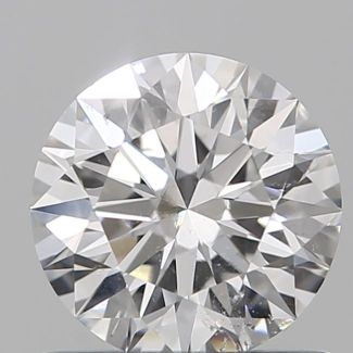 0.8 Carat Round D SI2 EX GIA Natural Diamond