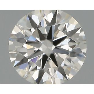 0.31 Carat Round G VVS2 EX IGI Natural Diamond