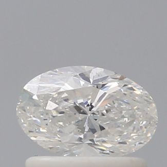 0.70 Carat Oval E SI1 - VG GD GIA Natural Diamond