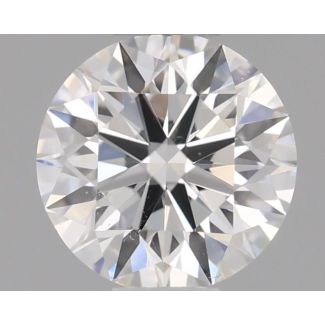 0.47 Carat Round G VS2 EX GIA Natural Diamond