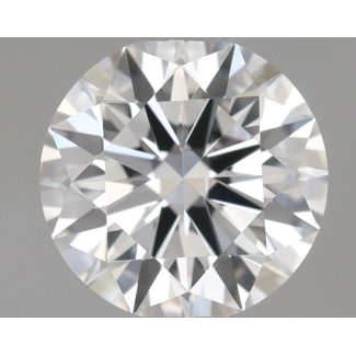 0.61 Carat Round E VVS1 EX GIA Natural Diamond