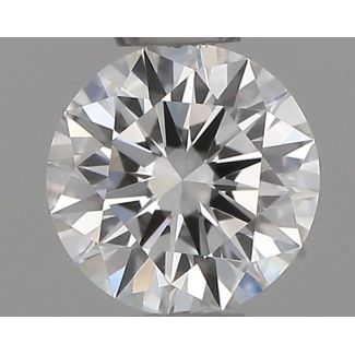 0.31 Carat Round E VVS1 EX GIA Natural Diamond