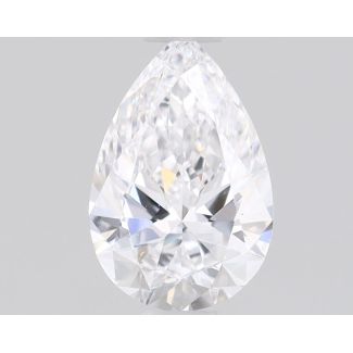 0.5 Carat Pear D VVS1 - EX VG GIA Natural Diamond