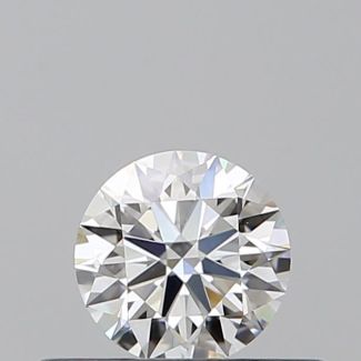 0.32 Carat Round F VS2 EX VG GIA Natural Diamond