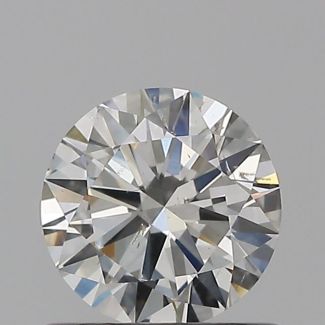 0.6 Carat Round H SI1 VG GIA Natural Diamond