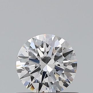 0.5 Carat Round D VVS1 EX GIA Natural Diamond